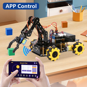 ACEBOTT-Kit de brazo de robot inteligente para Arduino ESP32, kit de coche para aprendizaje y automatización