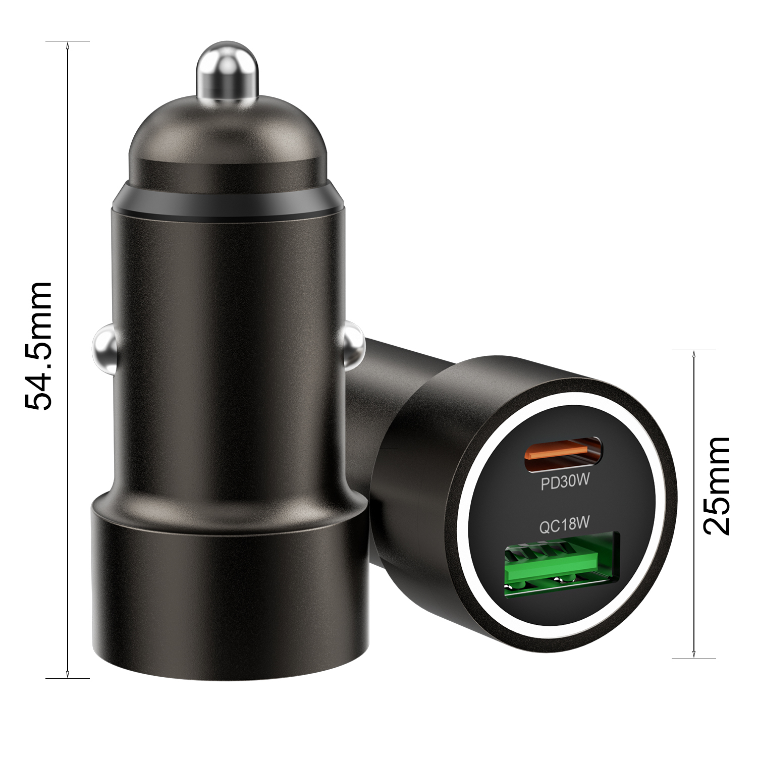 Cargador Rápido para Coche de Café 1UC-30W