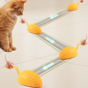 Uzaktan kumanda USB şarj otomatik kedi Pet koşu fare oyuncak kediler için interaktif fare oyuncak - Product Image 3