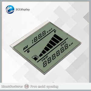 Su misura piccola dimensione 7 segmento Display moto strumenti SJXDGW038 HTN monocromatico modulo LCD penna segmento schermo - Product Image 5