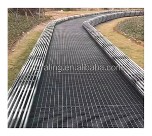 工业平台用金属热浸镀锌钢格板的建筑材料 - Product Image 5