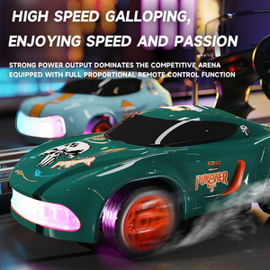 1/64 2.4G 4WD Drift RC araba Mini yarış LED ışık HSP RTR Motor tam orantılı uzaktan kumanda On-Road yarış modeli için hediye - Product Image 4