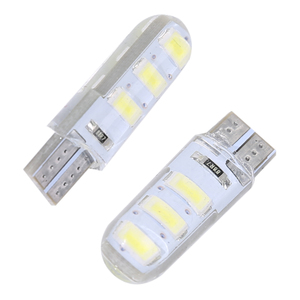 T10 Led Bulb W5W 5730 6smd Strobe Flash Car Interior <strong>Light</strong> Reverse License Plate Silicone Waterproof <strong>Light</strong> T10 LED - Product Image 2