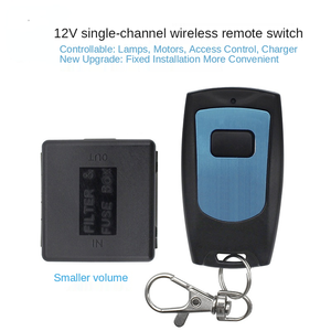 Controlador inalámbrico de relé DC12V 10A, sistema de acceso de garaje inalámbrico de Metal de 1CH, acceso de controles remotos fijos rodantes de aprendizaje de 315MHz - Product Image 3