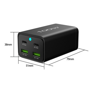 GaN3 Pro <span class=keywords><strong>100</strong></span> W USB şarj aleti masaüstü güç şeridi tip C PD QC hızlı şarj 4.0 3.0 hızlı <span class=keywords><strong>100</strong></span> W dizüstü bilgisayarlar için şarj OTP koruma - Product Image 5