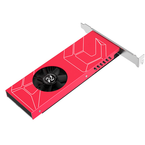 2023การ์ดจอ GPU RX6400 4GB GDDR6 PC, การ์ดจอ AMD Radeon RX 6400 64บิตการ์ดกราฟิกสำหรับเล่นเกม - Product Image 1