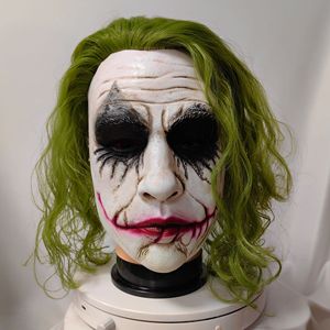 ハロウィーンジョーカー & 怖いピエロマスクロールプレイング & パーティー用シリコーンとラテックスフェイスマスク仮面舞踏会用PC素材 - Product Image 5