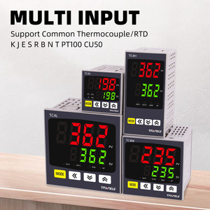 TAXNELE Termostato PID Digital Salida Dual Entrada Universal TC4S TC4H TC4L TC4M Controlador de Temperatura Regulador 110VAC 220V - Product Image 3