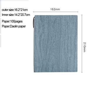 A5 Molle DELL'UNITÀ di ELABORAZIONE Notebook hardcover Notepad Affari Addensato In Bianco Su Ordinazione Rilievo Notebook - Product Image 3