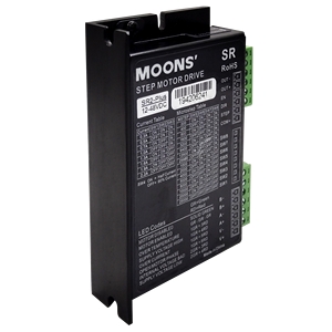 MOONS Hybrid-Stepper-Treiber SR2-Plus Micro 12 48VDC versprach Moons Schrittmotor Treiber für Nema 8 11 14 17 Schrittmotor - Product Image 2