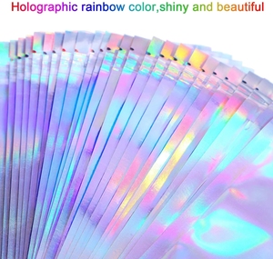 Eyelash Package in Bulk Holographic Laser Sealing <strong>Bag</strong> Necklace Storage Organizer <strong>Bags</strong> <strong>Sticker</strong> Wholesale Idea Gift Packaging <strong>Bag</strong> - Product Image 3