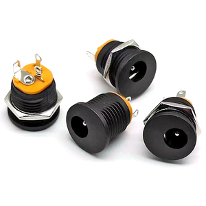 DC電源コネクタ直径12MMコア2.1MM DC 12V DC電源メスジャック - Product Image 2
