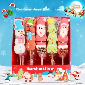 Kẹo dẻo vị sữa chua thời thượng, dạng khối que, hộp nguyên, số lượng lớn, chủ đề Giáng sinh, dành cho đồ ăn nhẹ thường ngày của trẻ em - Product Image 2