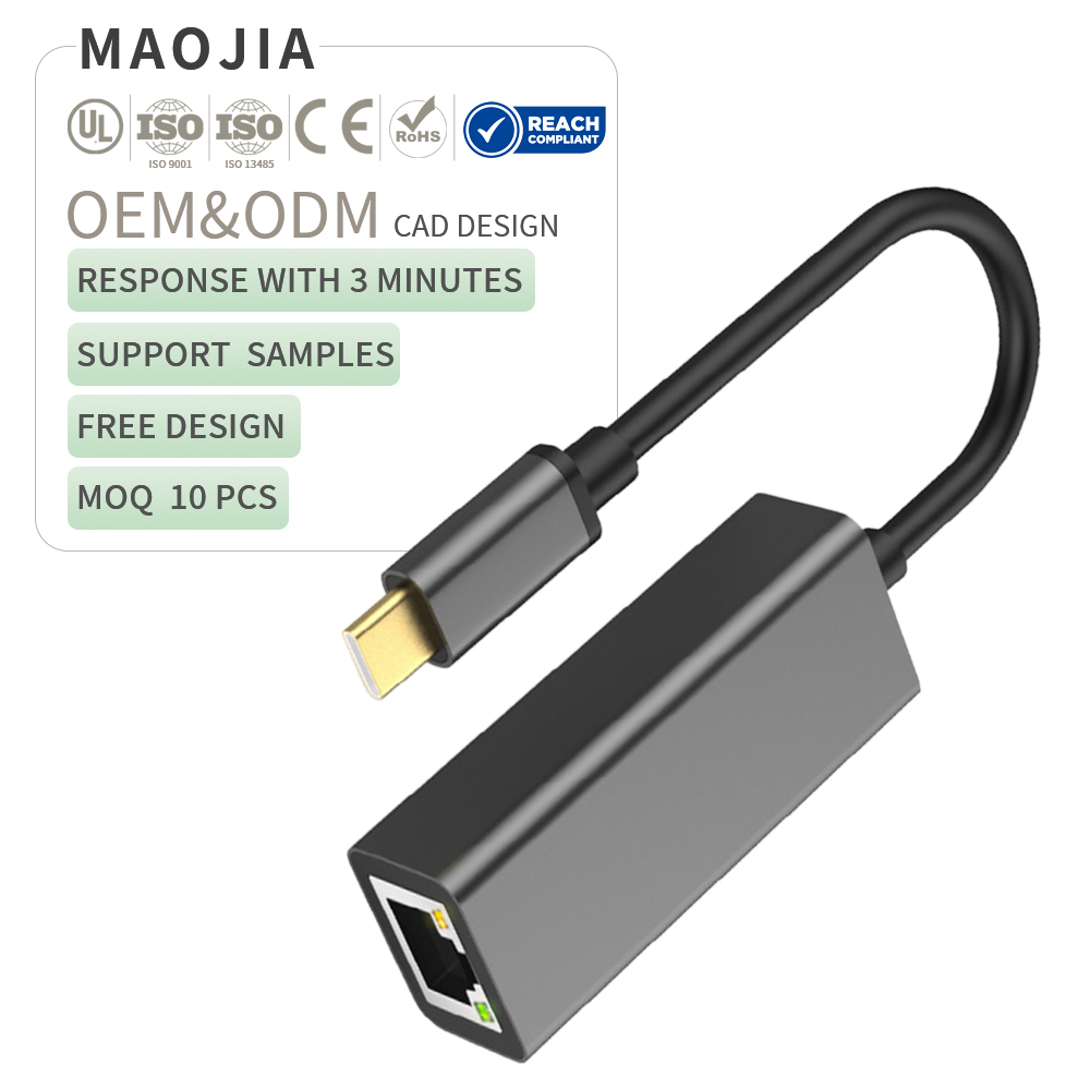 Gris TYPE-C 2.5G Carte Réseau