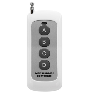 Long Range 433MHz RF Wireless-Fernbedienung EV1527 mit 4 Tasten Silikon tastatur für Home Gate Garagentore - Product Image 1