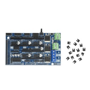 Пандусы 1,4 1,5 1,6 контроллера щит для Arduino Mega 2560 3D принтер материнская плата панель Красный Черный RepRap Prusa I3 Mendel