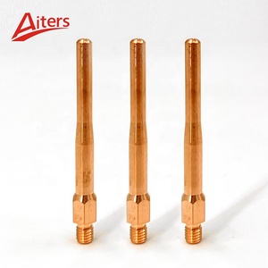 Kr350a MIG Hàn <span class=keywords><strong>cucrzr</strong></span> liên hệ với <span class=keywords><strong>tip</strong></span> hình lục giác 69mm sử dụng trong việc thay đổi Đường kính vòi phun kéo dài lời khuyên - Product Image 4