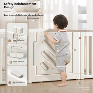小さなアパートのリビングルーム屋内家庭用ベビーインドールフェンサーJuegos Armables Para Bebes Playyard Simple Gate Game Fence Baby