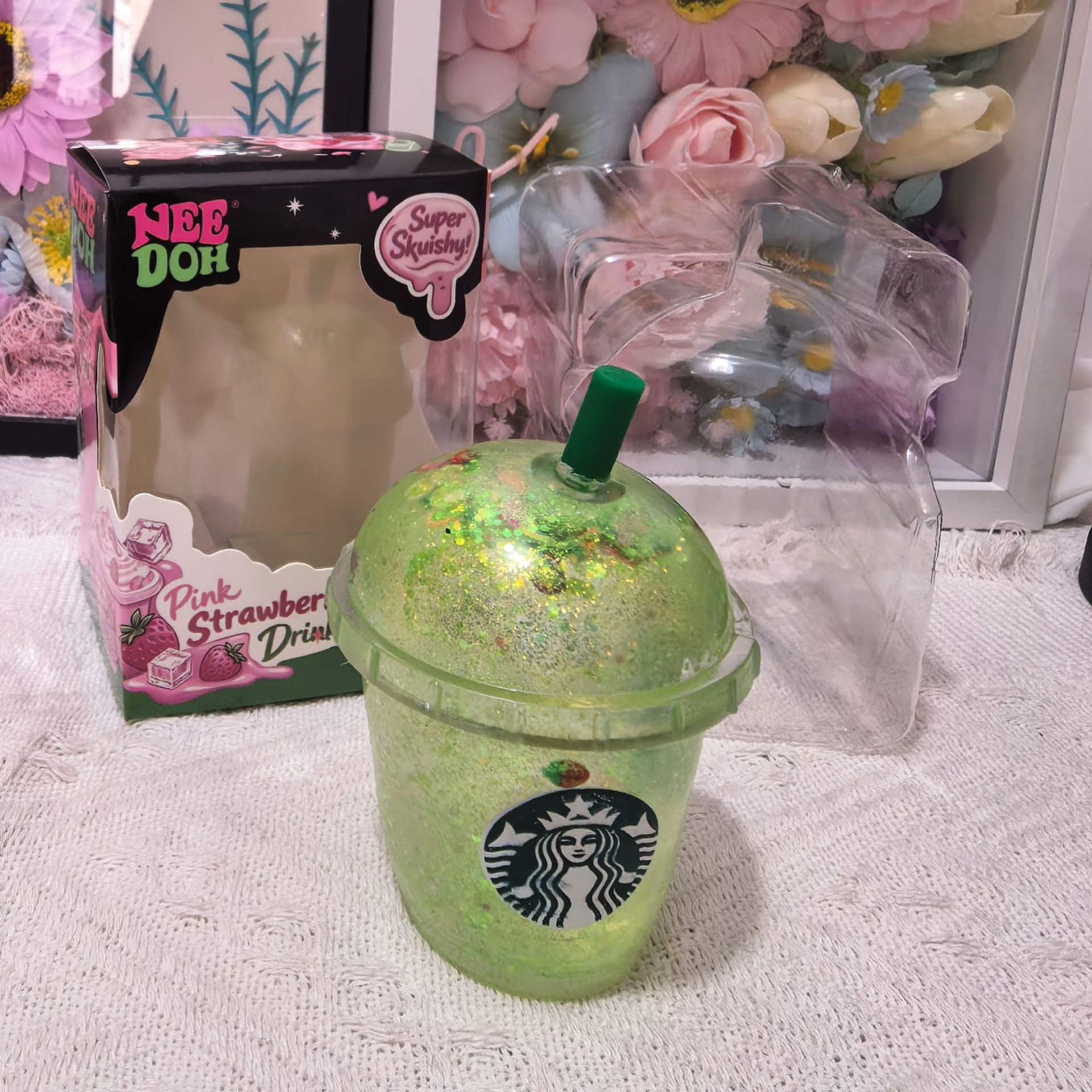 Grande tasse de lait Starbucks verte-sirop de malt-200g