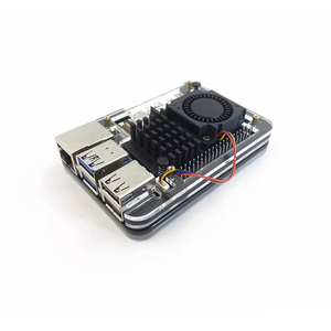 Raspberry Pi 5 guscio protettivo acrilico 5-Layer con supporto per estensioni ufficiali fan installazione componenti elettronici - Product Image 3