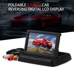 IPoster <strong>RCA</strong>/4-PIN Connector 2 Channel Video <strong>Input</strong> <strong>LCD</strong> Screen 4.3&quot; Foldable Car Rear View Monitor - Product Image 6