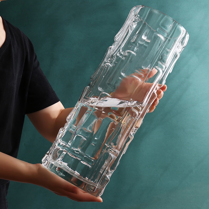 Factory Produced Wholesale Glass Flower Vase for Home Decor
