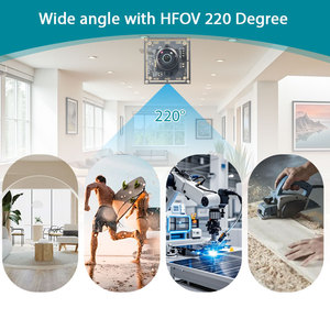 360 960P USB HD Panorama modulo 220 gradi obiettivo Fisheye per Windows Android Raspberry Pi Liunx - Product Image 4
