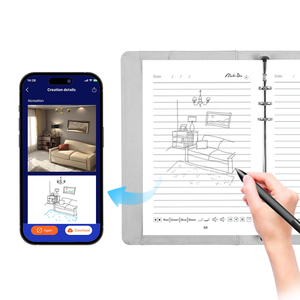 Custom Smart Sync Notebook Pen Gift Set Charge Digital Notepad 1 pieza personalizada con bloqueo de huellas dactilares y Ai Software - Product Image 1