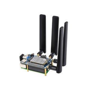 RM520N-GL 5G HAT für Raspberry Pi mit Gehäuse, Quad-Antennen LTE-A, Global Band, GNSS-Position ierung, Unterstützung 3GPP 16 4G/3G - Product Image 6