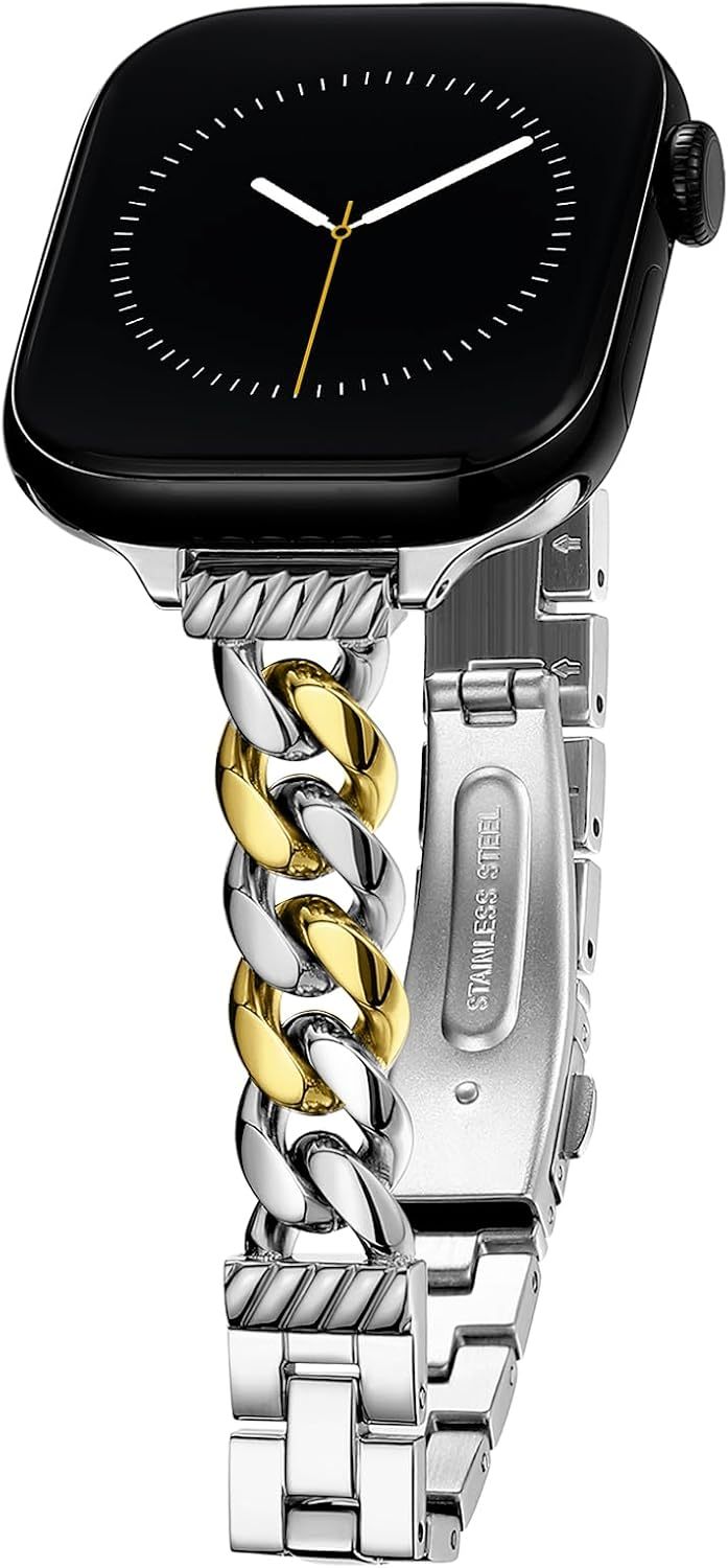 Silver gold two tones