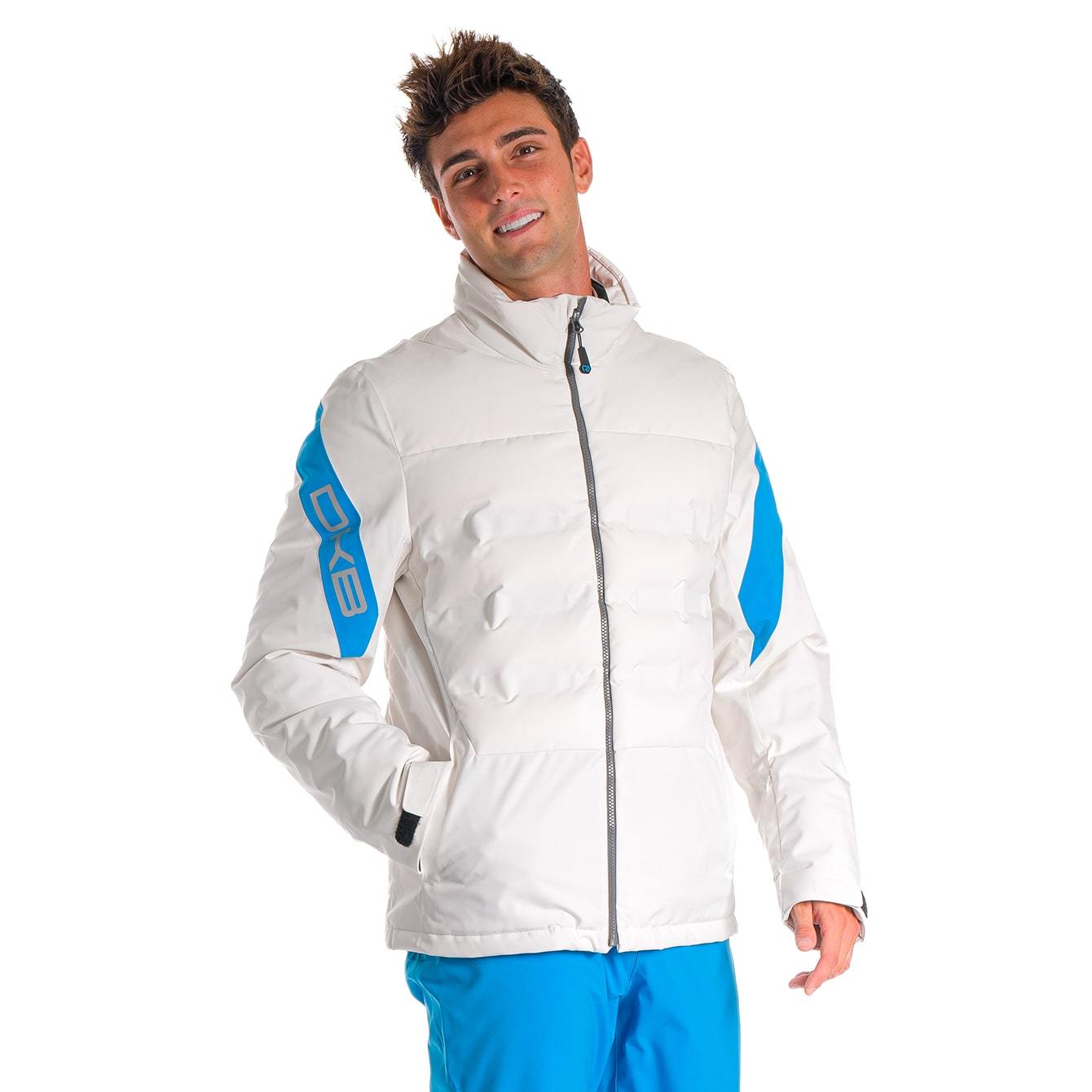Bianco vaporoso/blu Ibiza