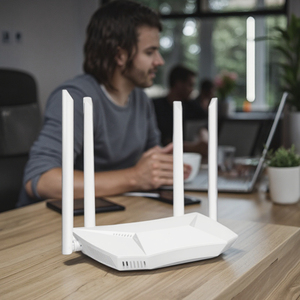 Compact Multi-Port WiFi <strong>Wireless</strong> Router Practical Communication &amp; <strong>Networking</strong> Product - Product Image 4