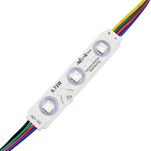 Wholesale RGB <strong>LED</strong> Light <strong>Module</strong> for Letters Signs SMD 5050 DC12V 3Led/Pcs IP65 Waterproof 7515mm Backlight Injection <strong>Led</strong> <strong>Module</strong> - Product Image 6