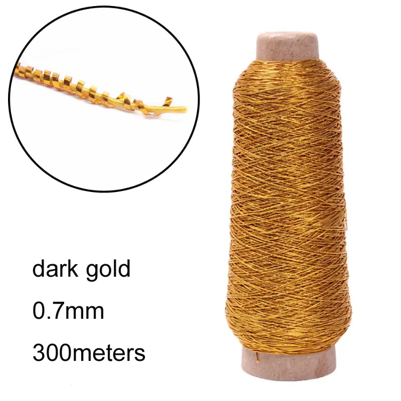 Corda elastica metallica oro argento corda elastica 0.7mm 300 metri per rotolo