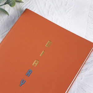 Bloc de notas de colores pastel, cuadernos de tapa dura con forro barato, cuaderno diario con impresión personalizada - Product Image 4