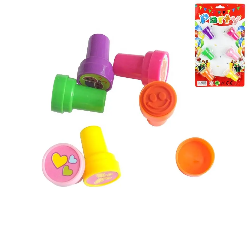 Heißer Verkauf OEM Selbst-tinte Custom Kunststoff Spielzeug Lehrer Stempel Tier Ostern Ei Kleine Für Kinder