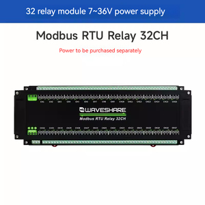WaveShare <strong>Modbus</strong> RTU 8/16/32 Relay <strong>Module</strong> Industrial RS485 Interface with Isolation Protection