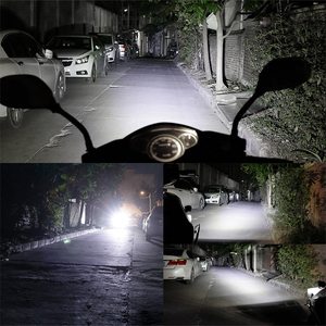 Yüksek kalite 12V 6 LED yardımcı ışık 9w su geçirmez mini sürüş ışıkları için motosiklet lambası - Product Image 6