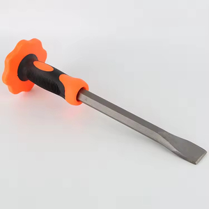 Electroplated High Carbon Steel Wood Working <strong>Chisel</strong> Stone Brick <strong>Masonry</strong> Cold <strong>Chisel</strong> with Plum Blossom Two-color Handle - Product Image 6