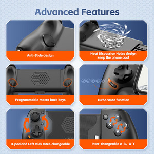 AB01 Universal Android IP Typ C BT Kabel gebundenes Mobiltelefon Computer Switch Streaming Teleskop Gamepad - Product Image 5