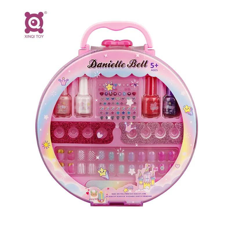 Juguete de maquillaje para niños, juego de cosméticos para niñas, juego de cosméticos solubles en agua, juguete de simulación para bebés, regalo de cumpleaños para niñas