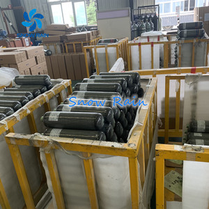 Tùy chỉnh nhãn sợi carbon xe tăng với kết nối áp lực cao PCP Carbon Tank OEM CE chứng nhận ISO PCP chai - Product Image 5