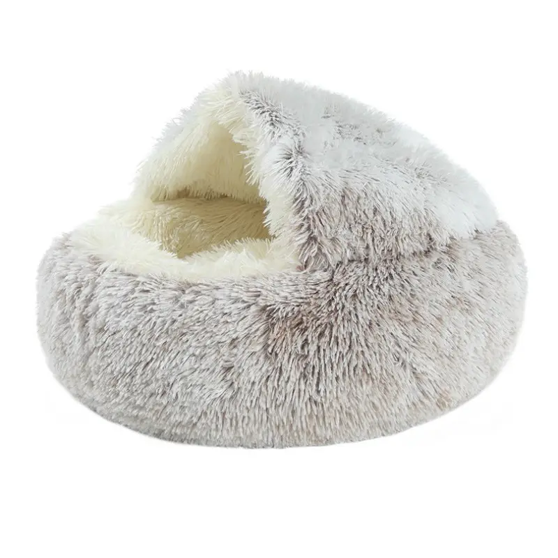 New pet Bed Dog Cat Cushion Autumn and Winter Removable and Waterproof Warm Pet Dog Cat Cave Bed
