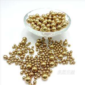 高精度1mm-12mm固体真鍮ボールカスタム中国製真鍮ベアリングボール