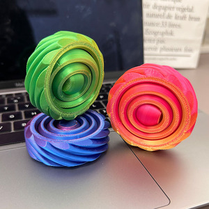 儿童成人3D工艺打印旋转陀螺解压益智玩具手玩神器 - Product Image 5