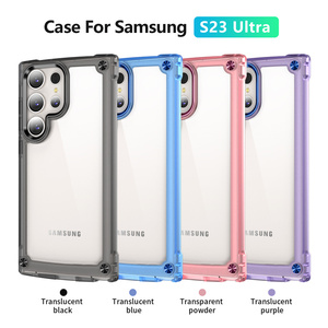 Samsung Galaxy S24 için Ultra S23 Ultra damla dayanıklı kristal şeffaf arka kapak yumuşak TPU cep telefonu kılıfı kabuk - Product Image 2