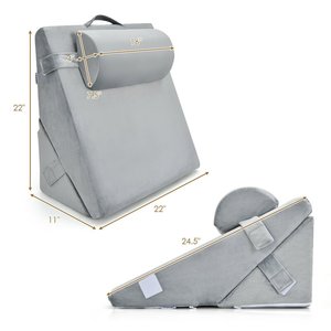 高品質のサポートピローを備えたベッド用の新しいイノベーションノーマルフォームウェッジピロー - Product Image 4