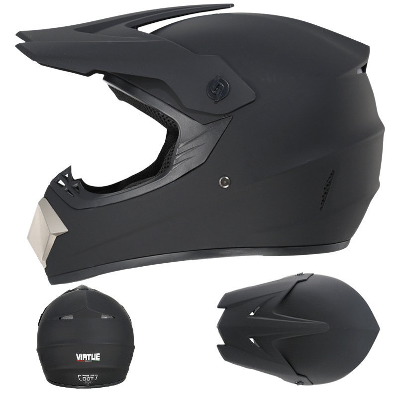 Matte black solid color [comes with a three-piece