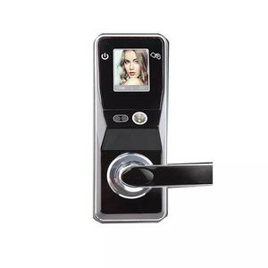 High <strong>Security</strong> Remote Control Smart Door Lock With Face Recognition Fingerprint &amp; Camera Compatible With Key Card &amp; <strong>Code</strong> - Product Image 2