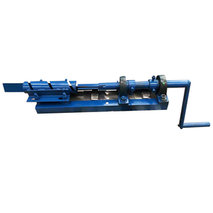 Yarı otomatik galvanizli tek telli manuel kullanılan zincir bağlantı eskrim dokuma yedek parça kalıbı tel örgü yapma makinesi hindistan fiyat - Product Image 5